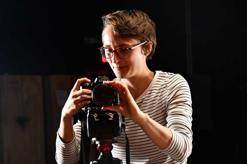 Hannah Robb, videographer.